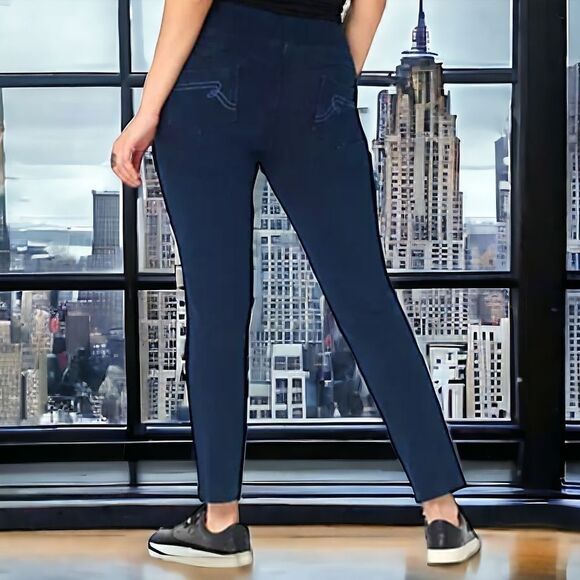 Women With Control Jeans 4 Tummy Control Stretch Wonder Denim Renee Goldstein - Picture 1 of 16